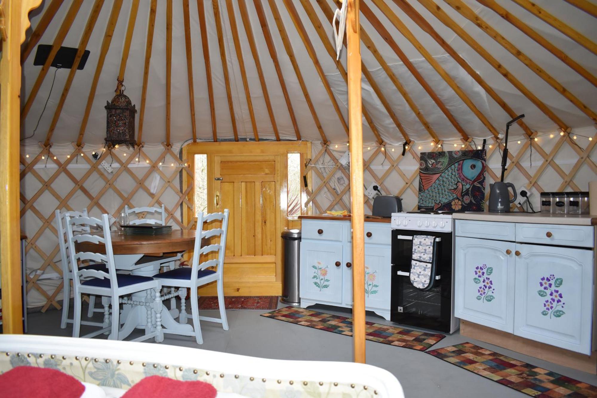 Hotel The Yurt In Cornish Woods A Glamping Experience à Penzance Extérieur photo