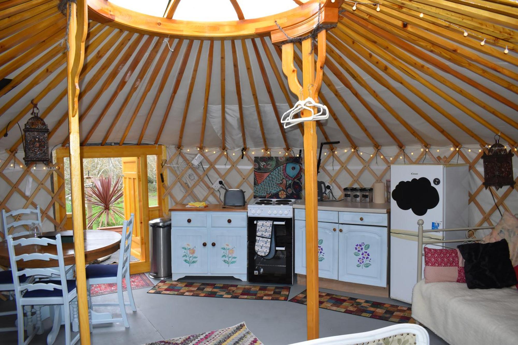 Hotel The Yurt In Cornish Woods A Glamping Experience à Penzance Extérieur photo