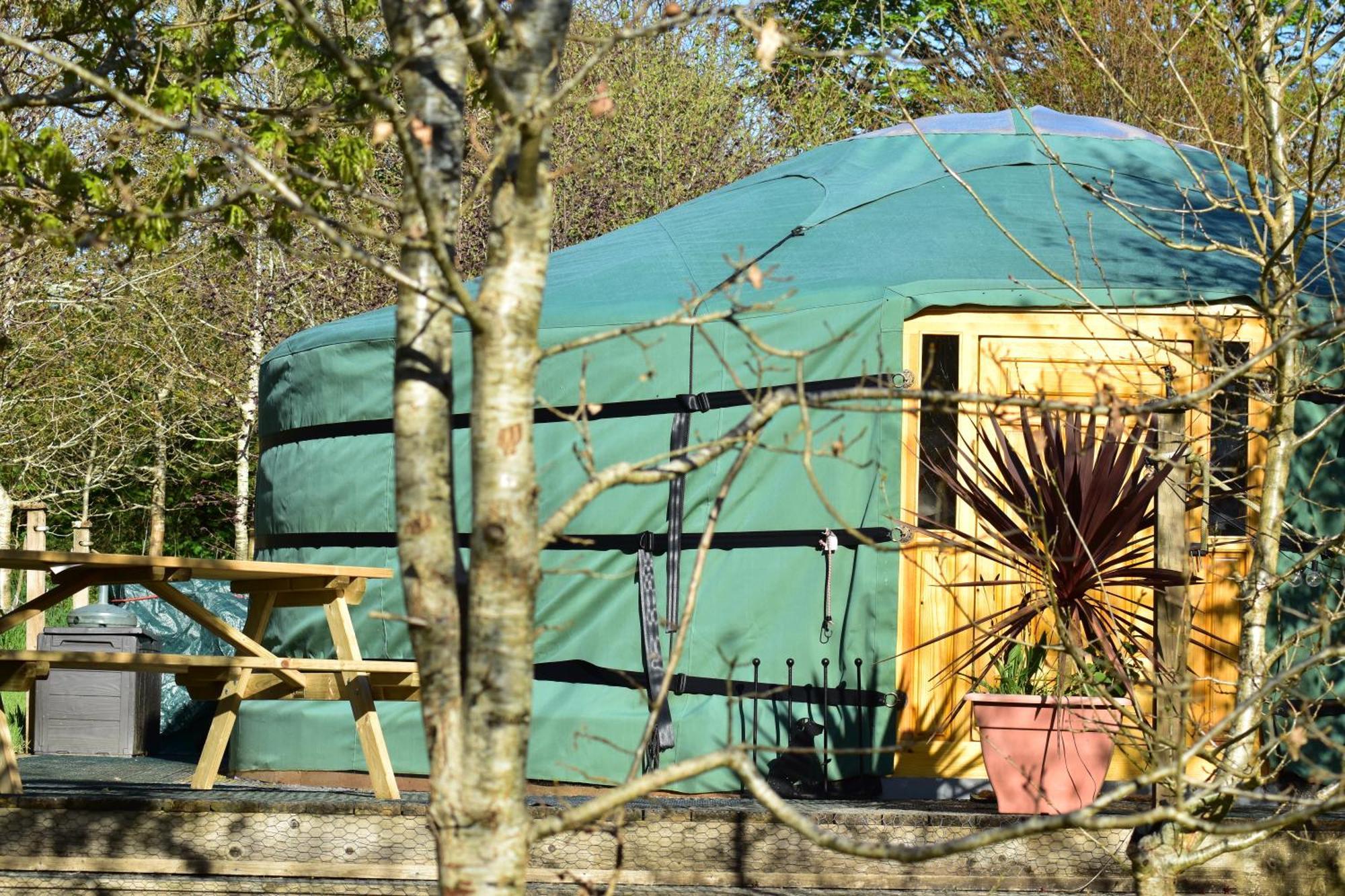 Hotel The Yurt In Cornish Woods A Glamping Experience à Penzance Extérieur photo