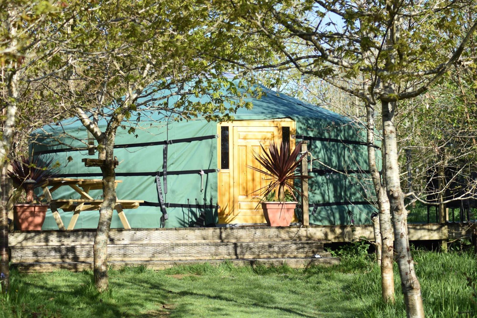 Hotel The Yurt In Cornish Woods A Glamping Experience à Penzance Extérieur photo